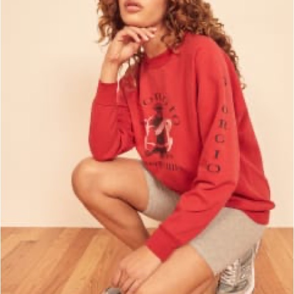 CLOSET CLOSING TODAY • LAST CHANCE✨reformation vintage beverly sweatshirt - Picture 1 of 5